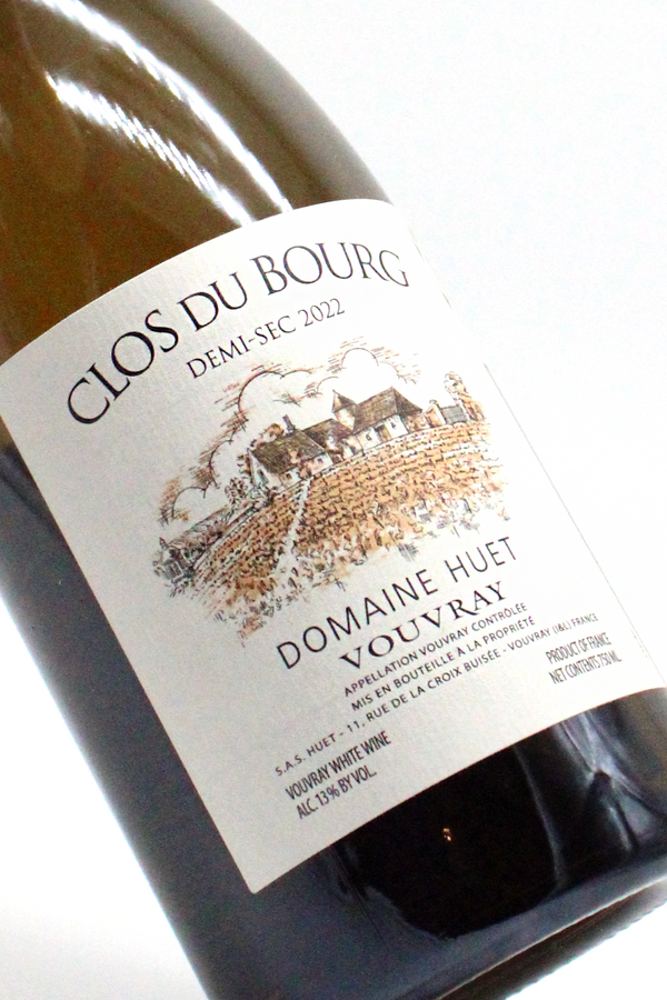 Domaine Huet Clos Du Bourg Demi Sec 2022